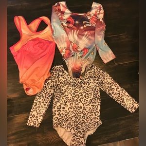 Size 6 Gymnastics Leotards